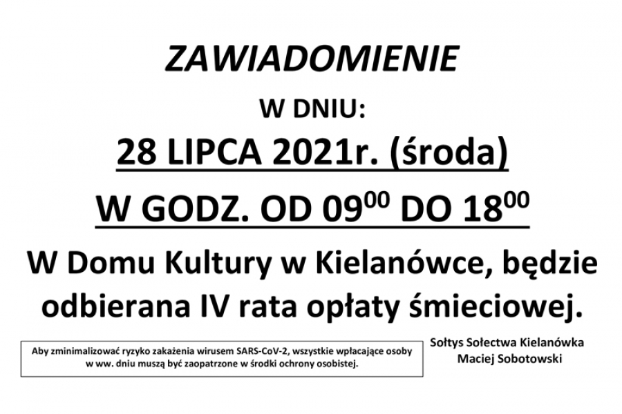 Zawiadomienie