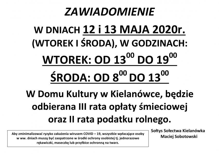 Zawiadomienie