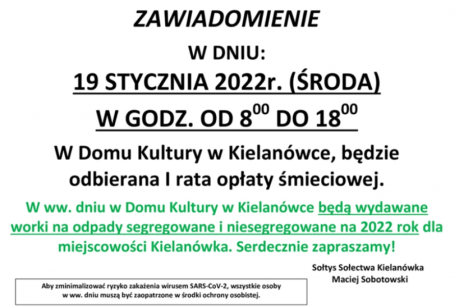 Zawiadomienie