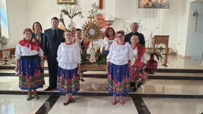 Msza św. dziękczynna w intencji parafii za zbiory.