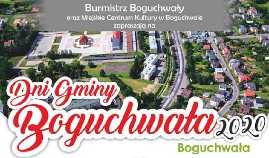 DNI GMINY BOGUCHWAŁA 2020