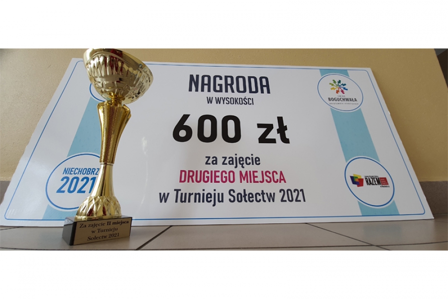 Kielanówka - II miejsce w Turnieju Sołectw 2021