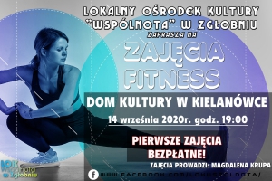 Zapraszamy w dniu dzisiejszym na bezpłatne zajęcia fitness