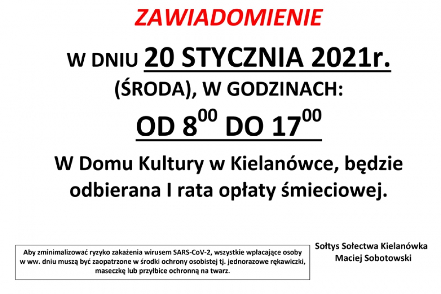 ZAWIADOMIENIE